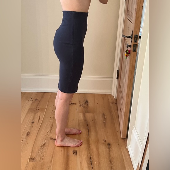 Wilfred (aritzia) - Pencil Skirt Navy - Picture 3 of 6